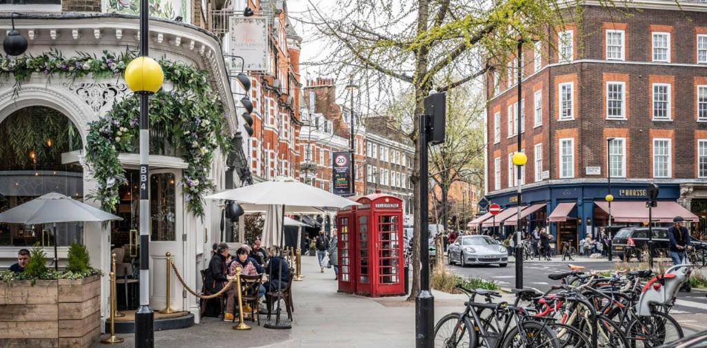 Ferienwohnung Chic London Duplex Marylebone Exterior foto